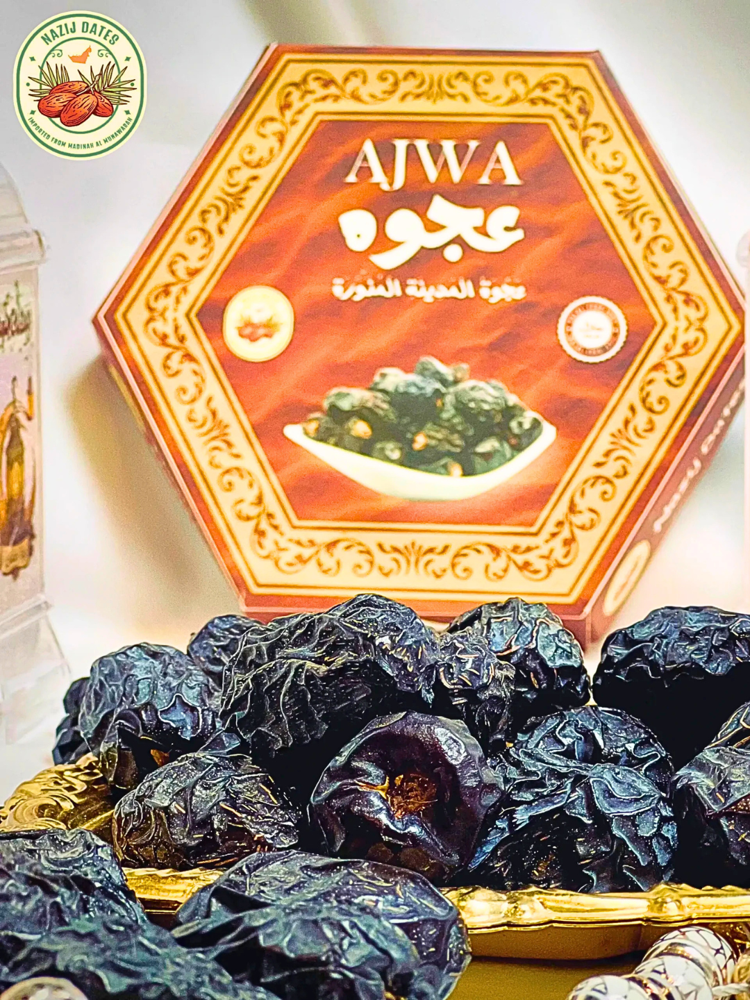 Ajwa Khajoor Dates 200g Gift Box