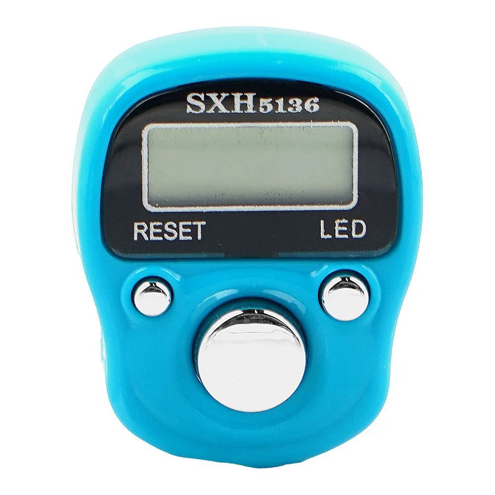 LED Digital Tasbih Counter Ring - Random Color
