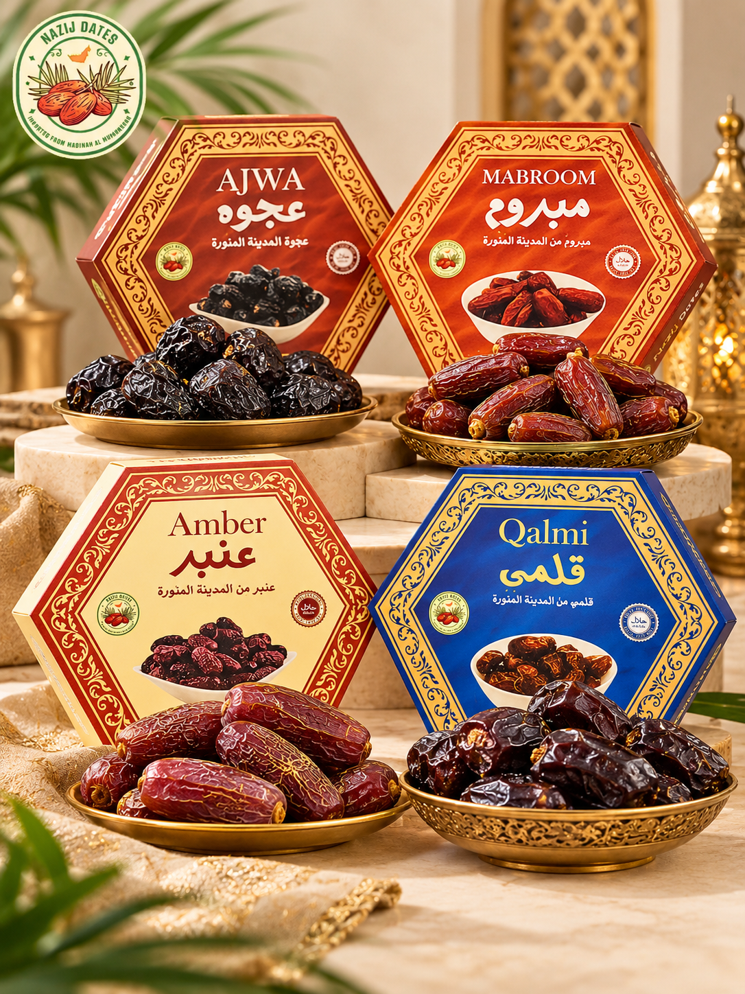 4 Khajoor Gift Box Combo