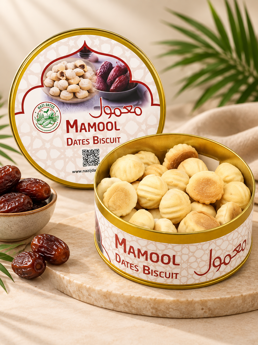 Mamool Dates Biscuits – Premium Date-Filled Treats
