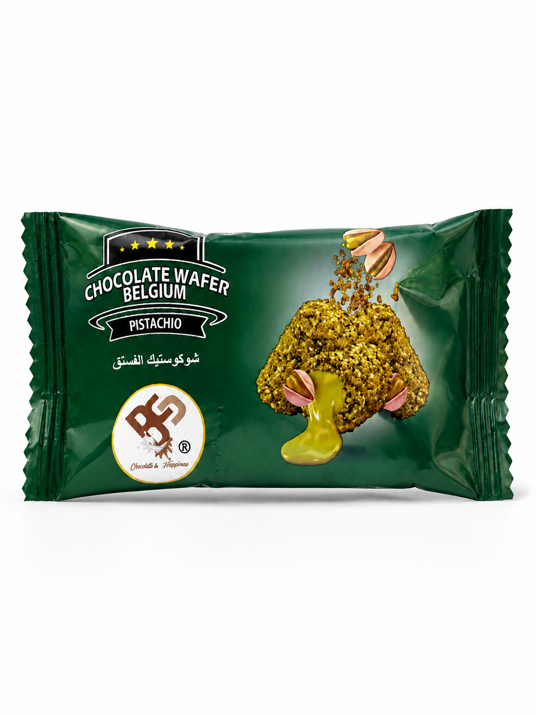 Premium BS Belgian Pistachio Chocolate Wafer