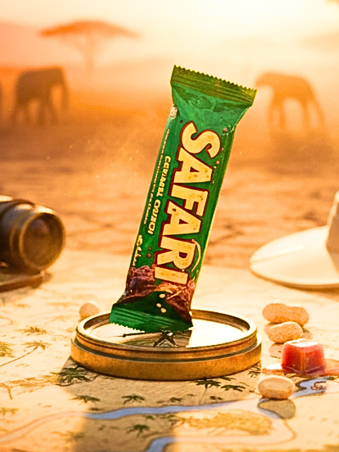Safari Caramel Crunch Bar