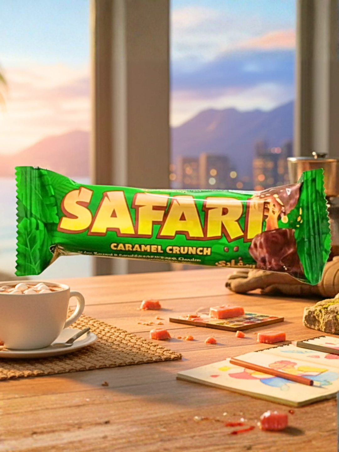 Safari Caramel Crunch Bar