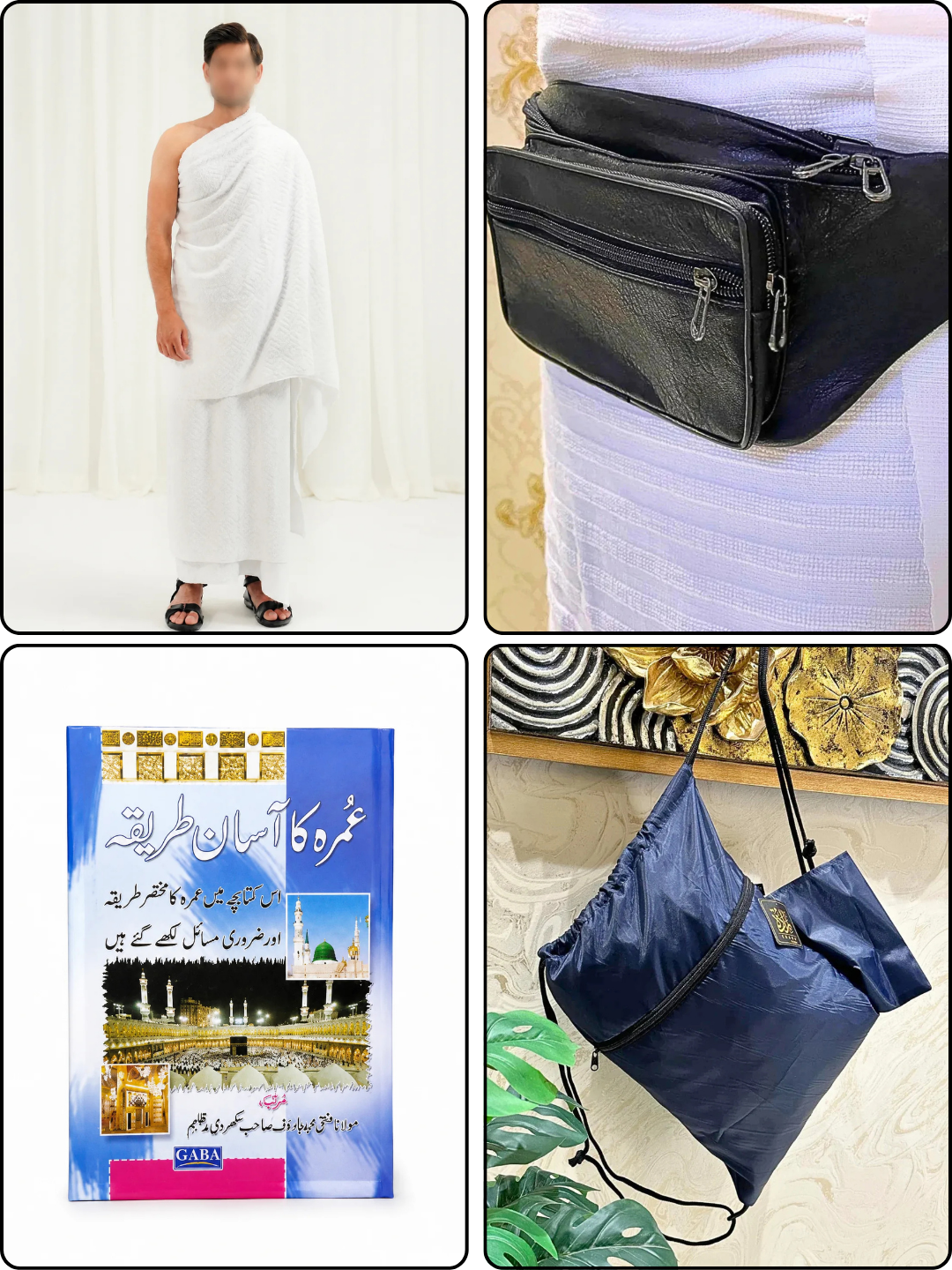 Towel Ihram Hajj & Umrah Essentials Combo
