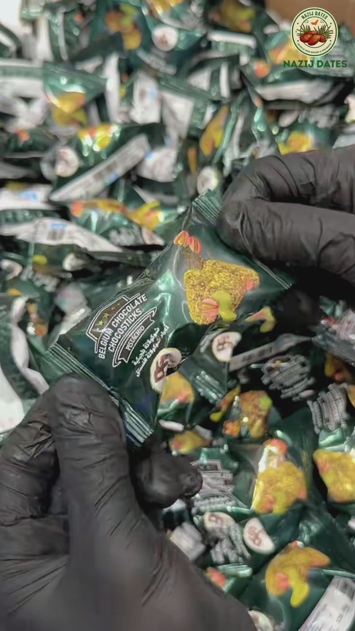 Premium BS Belgian Pistachio Chocolate Wafer