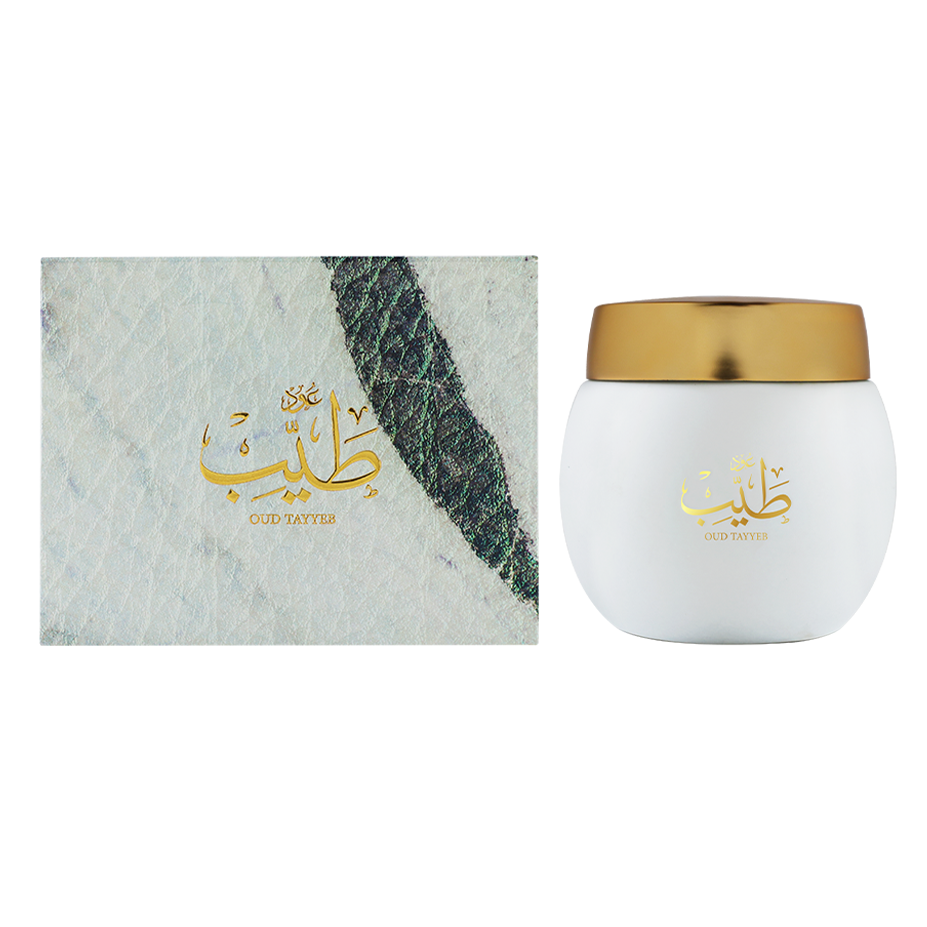 Oud Ma’attar Tayyeb – Exotic Cambodian Oud Incense Blend (36g)