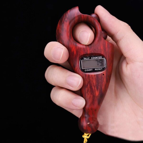 Rotating Digital Prayer Beads Counter – Portable Tasbeeh with LCD Display