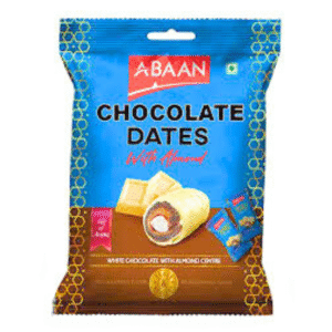 White Chocolate with Dates & Almond – A Luxurious Fusion