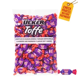 Ulker Blackberry Raspberry Toffee – Soft Candy (Imported)