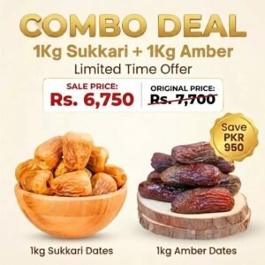 Sukkari and Amber Dates Combo Deal
