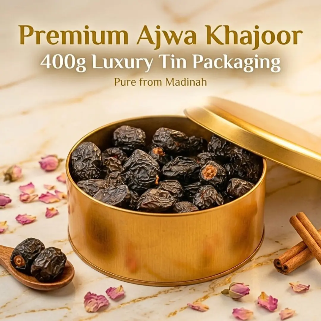 400g Luxury Date Gift Tin Box - Image 2